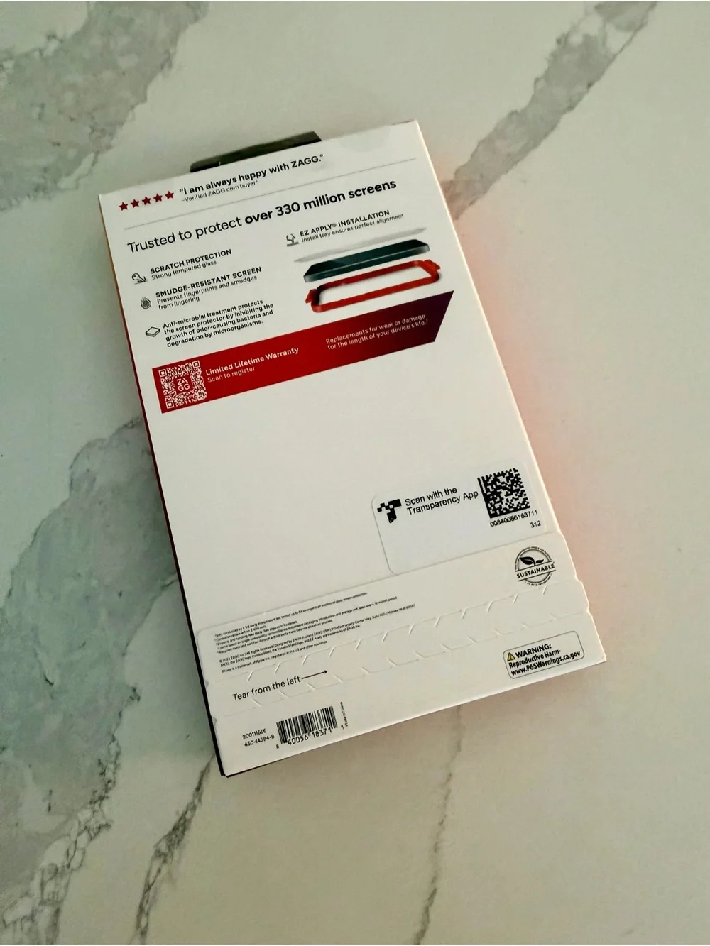 ZAGG  Glass+Screen Protector for iPhone 15 Pro Max